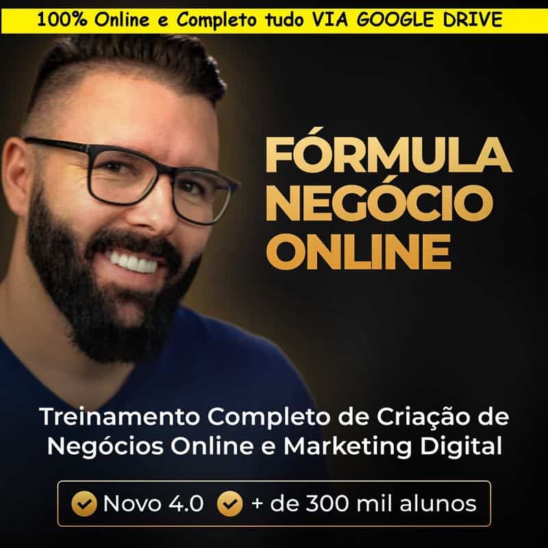 curso mais completo de marketing digital para voce iniciar do zero com formula negocio online